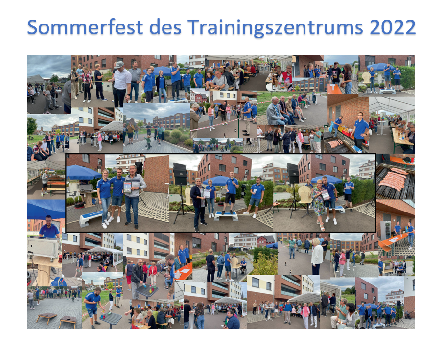 Sommerfest des Trainingszentrums